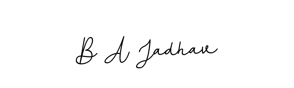 Also You can easily find your signature by using the search form. We will create B A Jadhav name handwritten signature images for you free of cost using BallpointsItalic-DORy9 sign style. B A Jadhav signature style 11 images and pictures png