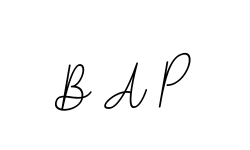 It looks lik you need a new signature style for name B A P. Design unique handwritten (BallpointsItalic-DORy9) signature with our free signature maker in just a few clicks. B A P signature style 11 images and pictures png