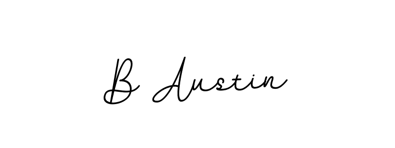 Also You can easily find your signature by using the search form. We will create B Austin name handwritten signature images for you free of cost using BallpointsItalic-DORy9 sign style. B Austin signature style 11 images and pictures png