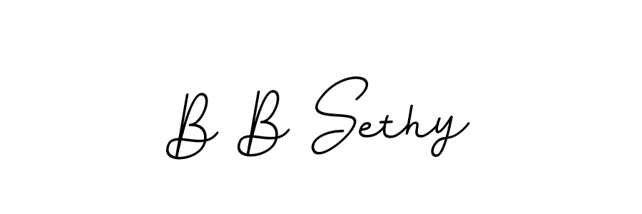 How to make B B Sethy signature? BallpointsItalic-DORy9 is a professional autograph style. Create handwritten signature for B B Sethy name. B B Sethy signature style 11 images and pictures png