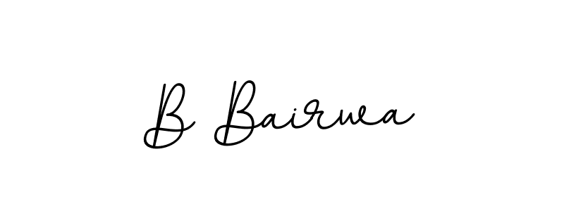 It looks lik you need a new signature style for name B Bairwa. Design unique handwritten (BallpointsItalic-DORy9) signature with our free signature maker in just a few clicks. B Bairwa signature style 11 images and pictures png