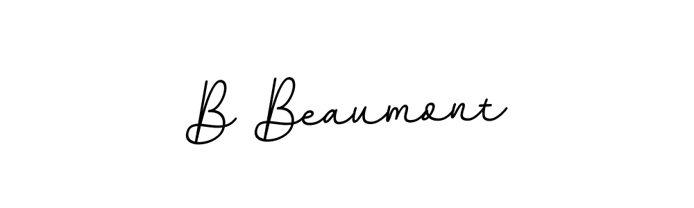 Also You can easily find your signature by using the search form. We will create B Beaumont name handwritten signature images for you free of cost using BallpointsItalic-DORy9 sign style. B Beaumont signature style 11 images and pictures png