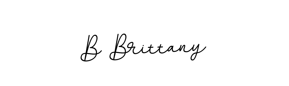 Also You can easily find your signature by using the search form. We will create B Brittany name handwritten signature images for you free of cost using BallpointsItalic-DORy9 sign style. B Brittany signature style 11 images and pictures png