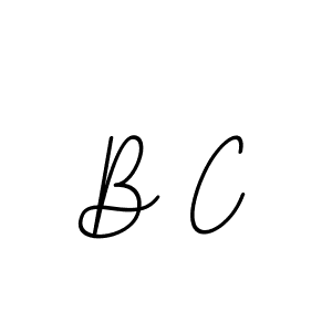 You should practise on your own different ways (BallpointsItalic-DORy9) to write your name (B C) in signature. don't let someone else do it for you. B C signature style 11 images and pictures png