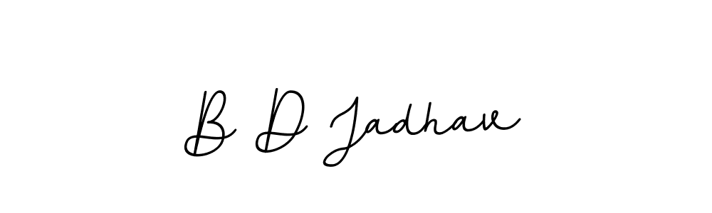 Similarly BallpointsItalic-DORy9 is the best handwritten signature design. Signature creator online .You can use it as an online autograph creator for name B D Jadhav. B D Jadhav signature style 11 images and pictures png