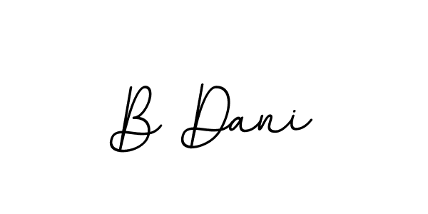 Also You can easily find your signature by using the search form. We will create B Dani name handwritten signature images for you free of cost using BallpointsItalic-DORy9 sign style. B Dani signature style 11 images and pictures png