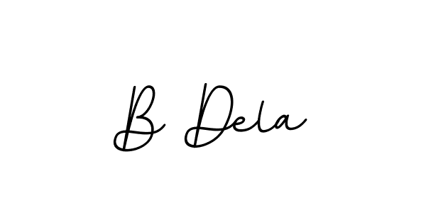 B Dela stylish signature style. Best Handwritten Sign (BallpointsItalic-DORy9) for my name. Handwritten Signature Collection Ideas for my name B Dela. B Dela signature style 11 images and pictures png