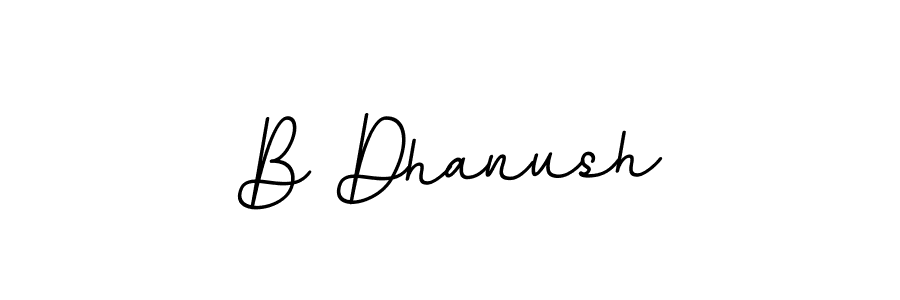 if you are searching for the best signature style for your name B Dhanush. so please give up your signature search. here we have designed multiple signature styles  using BallpointsItalic-DORy9. B Dhanush signature style 11 images and pictures png