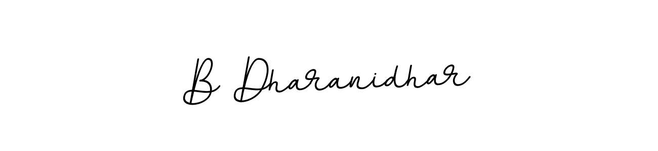 Check out images of Autograph of B Dharanidhar name. Actor B Dharanidhar Signature Style. BallpointsItalic-DORy9 is a professional sign style online. B Dharanidhar signature style 11 images and pictures png