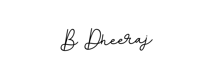 This is the best signature style for the B Dheeraj name. Also you like these signature font (BallpointsItalic-DORy9). Mix name signature. B Dheeraj signature style 11 images and pictures png