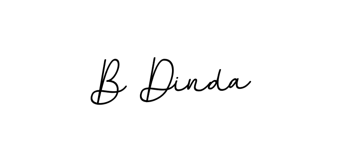 Make a beautiful signature design for name B Dinda. Use this online signature maker to create a handwritten signature for free. B Dinda signature style 11 images and pictures png