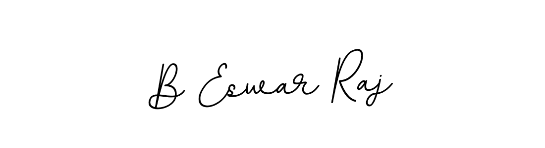 B Eswar Raj stylish signature style. Best Handwritten Sign (BallpointsItalic-DORy9) for my name. Handwritten Signature Collection Ideas for my name B Eswar Raj. B Eswar Raj signature style 11 images and pictures png