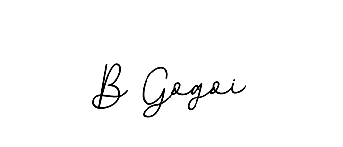 Create a beautiful signature design for name B Gogoi. With this signature (BallpointsItalic-DORy9) fonts, you can make a handwritten signature for free. B Gogoi signature style 11 images and pictures png