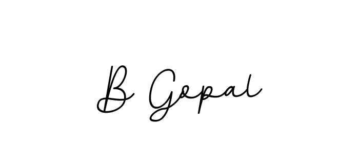 How to make B Gopal signature? BallpointsItalic-DORy9 is a professional autograph style. Create handwritten signature for B Gopal name. B Gopal signature style 11 images and pictures png