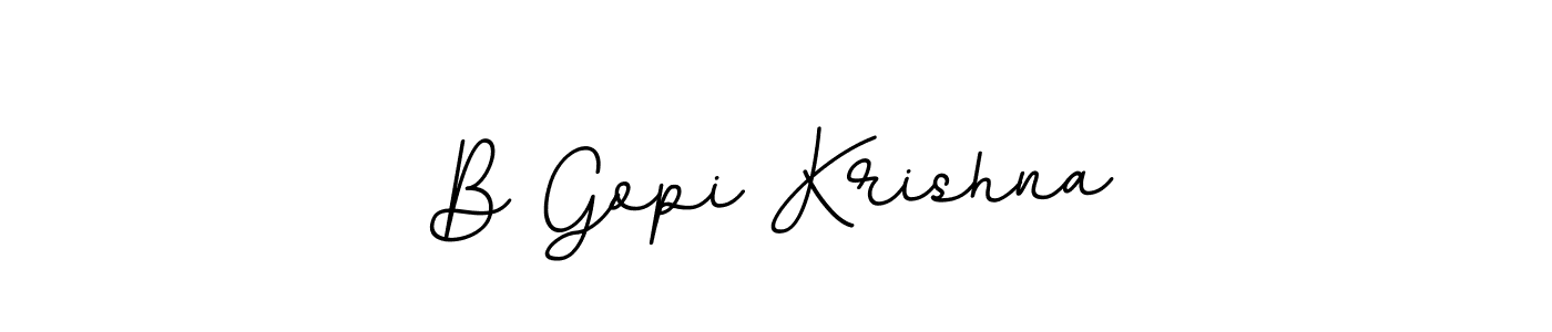 Here are the top 10 professional signature styles for the name B Gopi Krishna. These are the best autograph styles you can use for your name. B Gopi Krishna signature style 11 images and pictures png