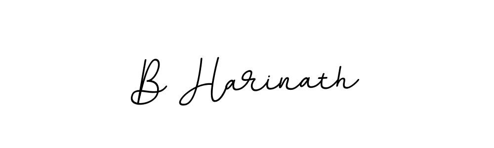 You should practise on your own different ways (BallpointsItalic-DORy9) to write your name (B Harinath) in signature. don't let someone else do it for you. B Harinath signature style 11 images and pictures png