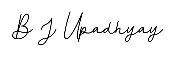Style your name B J Upadhyay with confidence using BallpointsItalic-DORy9 signature design. Simple, elegant, and ready for immediate document use. B J Upadhyay signature style 11 images and pictures png