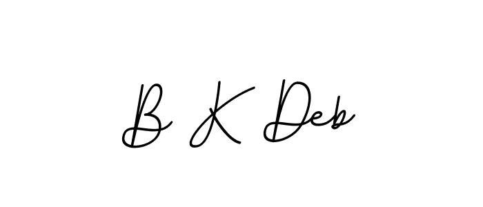 You can use this online signature creator to create a handwritten signature for the name B K Deb. This is the best online autograph maker. B K Deb signature style 11 images and pictures png