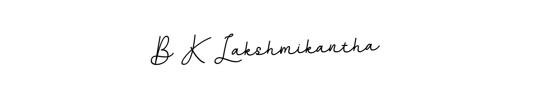Make a beautiful signature design for name B K Lakshmikantha. Use this online signature maker to create a handwritten signature for free. B K Lakshmikantha signature style 11 images and pictures png