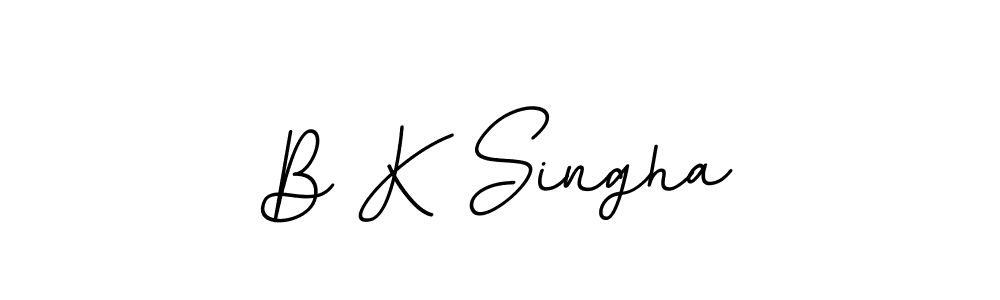 Also You can easily find your signature by using the search form. We will create B K Singha name handwritten signature images for you free of cost using BallpointsItalic-DORy9 sign style. B K Singha signature style 11 images and pictures png