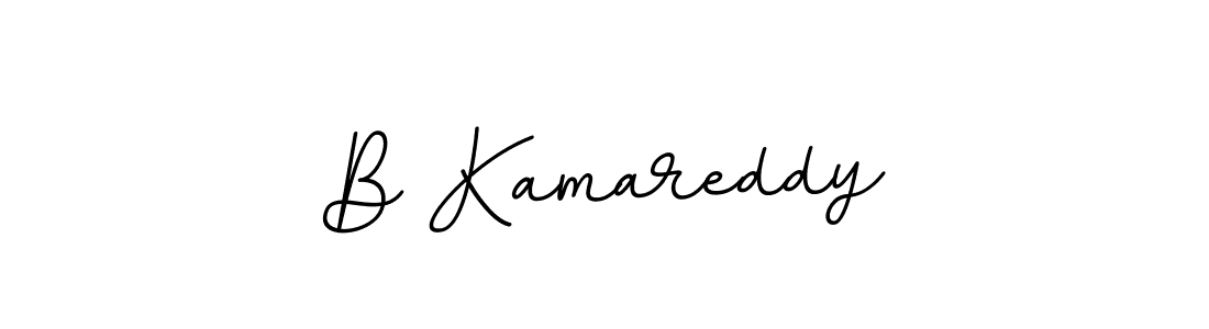 Also You can easily find your signature by using the search form. We will create B Kamareddy name handwritten signature images for you free of cost using BallpointsItalic-DORy9 sign style. B Kamareddy signature style 11 images and pictures png