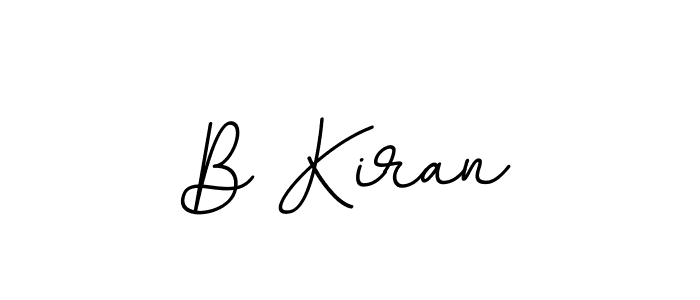 if you are searching for the best signature style for your name B Kiran. so please give up your signature search. here we have designed multiple signature styles  using BallpointsItalic-DORy9. B Kiran signature style 11 images and pictures png