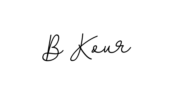 You can use this online signature creator to create a handwritten signature for the name B Kour. This is the best online autograph maker. B Kour signature style 11 images and pictures png