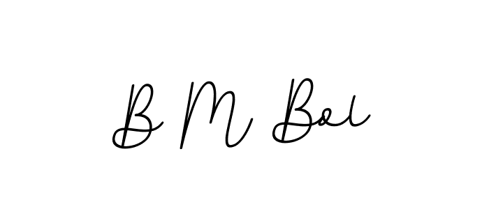 You can use this online signature creator to create a handwritten signature for the name B M Bol. This is the best online autograph maker. B M Bol signature style 11 images and pictures png