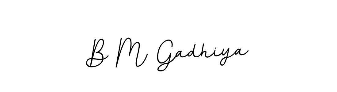 Make a beautiful signature design for name B M Gadhiya. Use this online signature maker to create a handwritten signature for free. B M Gadhiya signature style 11 images and pictures png