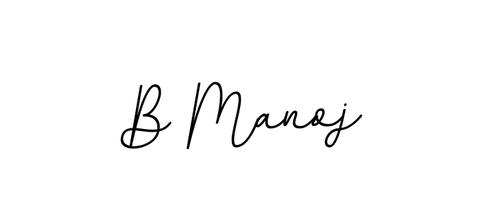 Make a beautiful signature design for name B Manoj. Use this online signature maker to create a handwritten signature for free. B Manoj signature style 11 images and pictures png