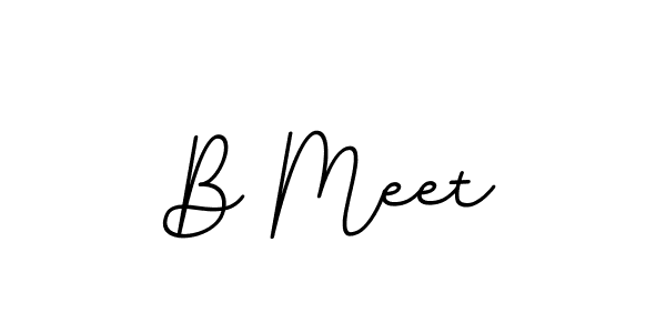 Similarly BallpointsItalic-DORy9 is the best handwritten signature design. Signature creator online .You can use it as an online autograph creator for name B Meet. B Meet signature style 11 images and pictures png