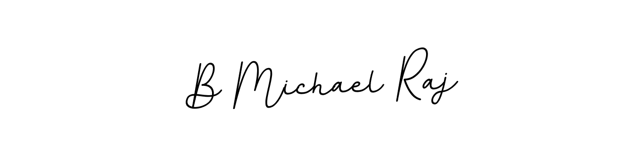 BallpointsItalic-DORy9 is a professional signature style that is perfect for those who want to add a touch of class to their signature. It is also a great choice for those who want to make their signature more unique. Get B Michael Raj name to fancy signature for free. B Michael Raj signature style 11 images and pictures png