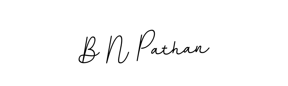 Design your own signature with our free online signature maker. With this signature software, you can create a handwritten (BallpointsItalic-DORy9) signature for name B N Pathan. B N Pathan signature style 11 images and pictures png