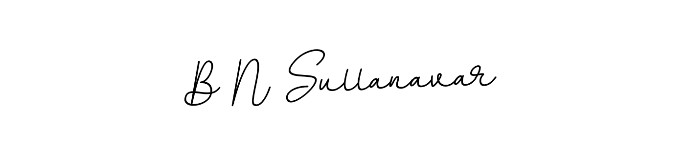 How to make B N Sullanavar signature? BallpointsItalic-DORy9 is a professional autograph style. Create handwritten signature for B N Sullanavar name. B N Sullanavar signature style 11 images and pictures png