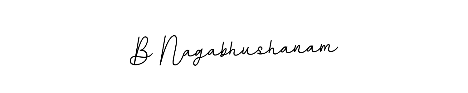 B Nagabhushanam stylish signature style. Best Handwritten Sign (BallpointsItalic-DORy9) for my name. Handwritten Signature Collection Ideas for my name B Nagabhushanam. B Nagabhushanam signature style 11 images and pictures png