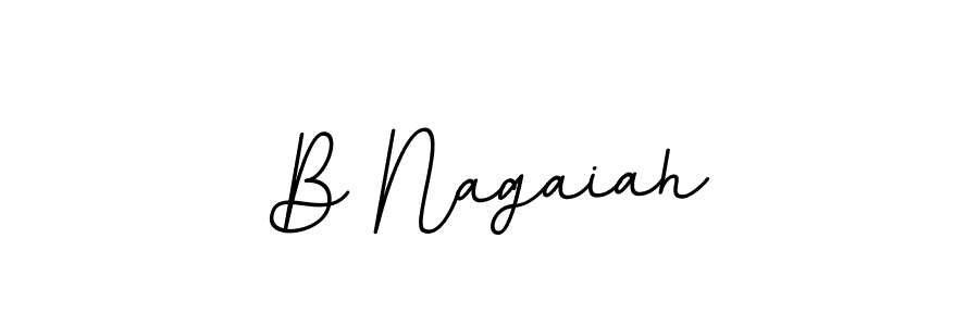 How to make B Nagaiah signature? BallpointsItalic-DORy9 is a professional autograph style. Create handwritten signature for B Nagaiah name. B Nagaiah signature style 11 images and pictures png
