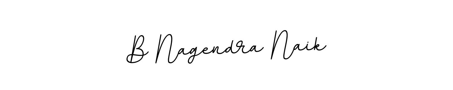 This is the best signature style for the B Nagendra Naik name. Also you like these signature font (BallpointsItalic-DORy9). Mix name signature. B Nagendra Naik signature style 11 images and pictures png