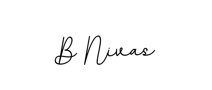 Once you've used our free online signature maker to create your best signature BallpointsItalic-DORy9 style, it's time to enjoy all of the benefits that B Nivas name signing documents. B Nivas signature style 11 images and pictures png