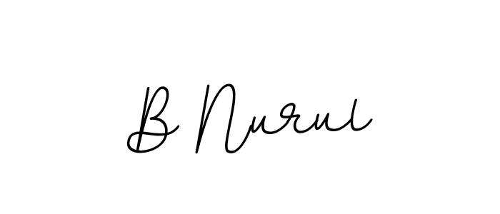 It looks lik you need a new signature style for name B Nurul. Design unique handwritten (BallpointsItalic-DORy9) signature with our free signature maker in just a few clicks. B Nurul signature style 11 images and pictures png