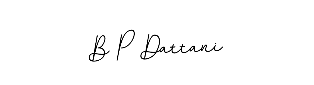 How to make B P Dattani signature? BallpointsItalic-DORy9 is a professional autograph style. Create handwritten signature for B P Dattani name. B P Dattani signature style 11 images and pictures png