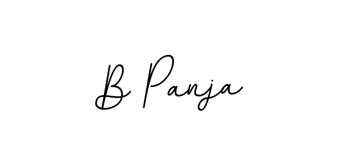 You can use this online signature creator to create a handwritten signature for the name B Panja. This is the best online autograph maker. B Panja signature style 11 images and pictures png
