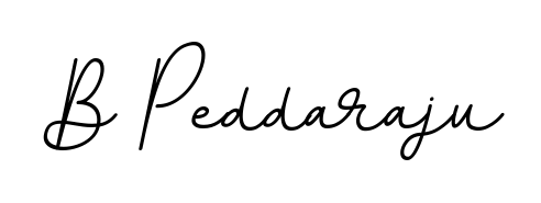The BallpointsItalic-DORy9 typeface gives name B Peddaraju a refined look. Suitable for certificates, diplomas, and official verification. B Peddaraju signature style 11 images and pictures png