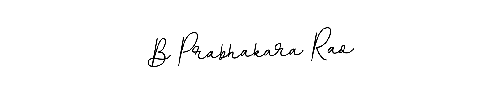 It looks lik you need a new signature style for name B Prabhakara Rao. Design unique handwritten (BallpointsItalic-DORy9) signature with our free signature maker in just a few clicks. B Prabhakara Rao signature style 11 images and pictures png