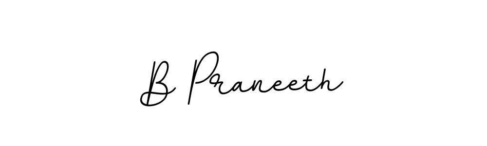 Make a beautiful signature design for name B Praneeth. Use this online signature maker to create a handwritten signature for free. B Praneeth signature style 11 images and pictures png