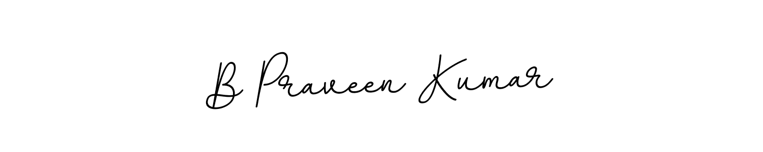 Also You can easily find your signature by using the search form. We will create B Praveen Kumar name handwritten signature images for you free of cost using BallpointsItalic-DORy9 sign style. B Praveen Kumar signature style 11 images and pictures png
