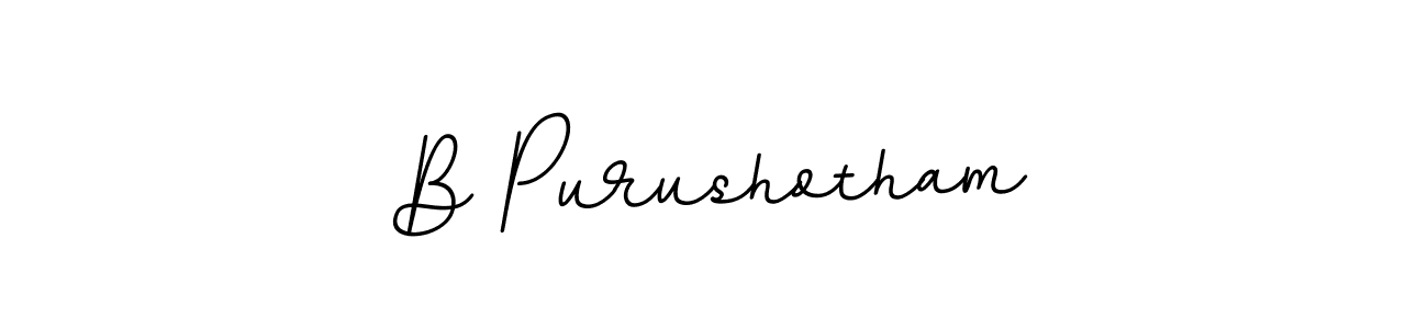 This is the best signature style for the B Purushotham name. Also you like these signature font (BallpointsItalic-DORy9). Mix name signature. B Purushotham signature style 11 images and pictures png