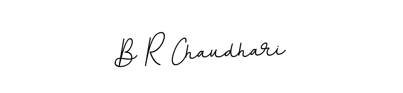 The best way (BallpointsItalic-DORy9) to make a short signature is to pick only two or three words in your name. The name B R Chaudhari include a total of six letters. For converting this name. B R Chaudhari signature style 11 images and pictures png