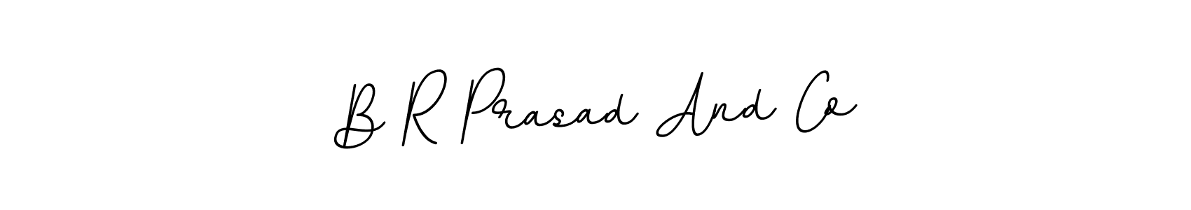 Make a beautiful signature design for name B R Prasad And Co. Use this online signature maker to create a handwritten signature for free. B R Prasad And Co signature style 11 images and pictures png