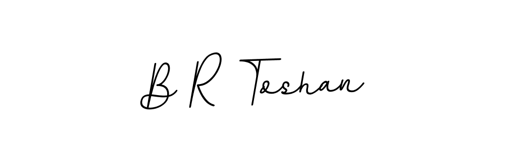 if you are searching for the best signature style for your name B R Toshan. so please give up your signature search. here we have designed multiple signature styles  using BallpointsItalic-DORy9. B R Toshan signature style 11 images and pictures png