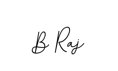 Design your own signature with our free online signature maker. With this signature software, you can create a handwritten (BallpointsItalic-DORy9) signature for name B Raj. B Raj signature style 11 images and pictures png